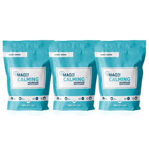 Calming Magnesium Bath Flakes Bundle (3 x 1kg)