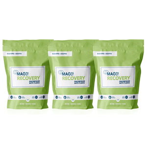 Recovery Magnesium Bath Flakes Bundle (3 x 1kg)