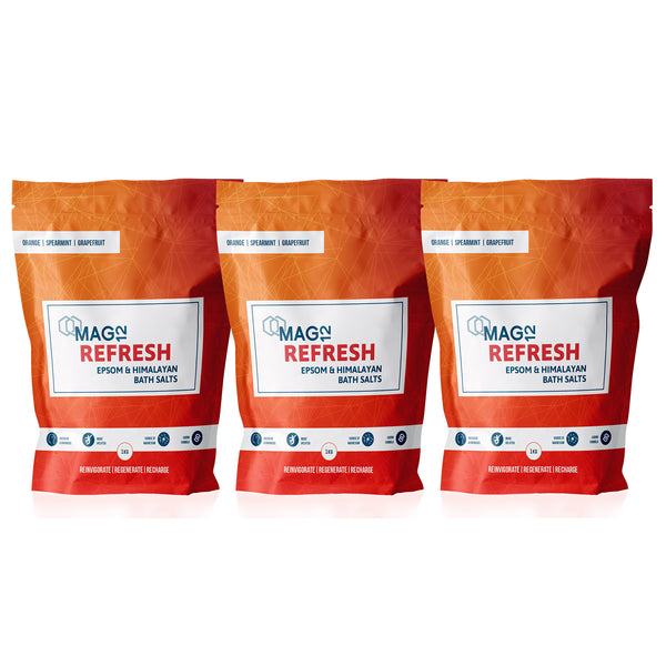 Refresh Epsom Bath Salts Bundle (3 x 1kg)